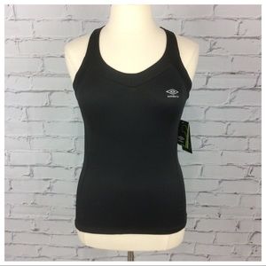 Umbro Black Active Thank Top, Size L